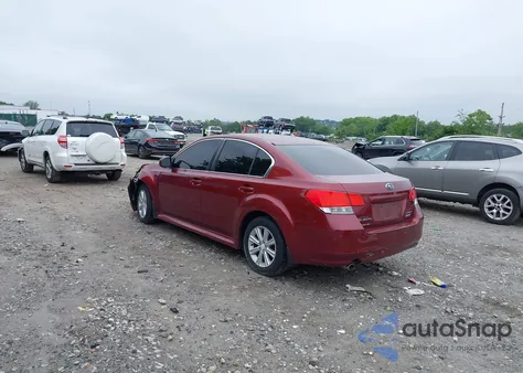 2011 Subaru Legacy 2.5I Premium from USA, damaged, VIN 4S3BMBC62B3220749